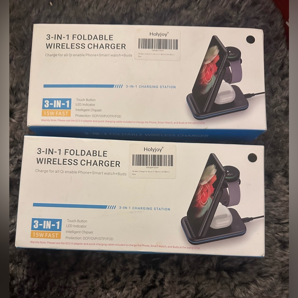 3 IN 1 Foldable Wireless Charger